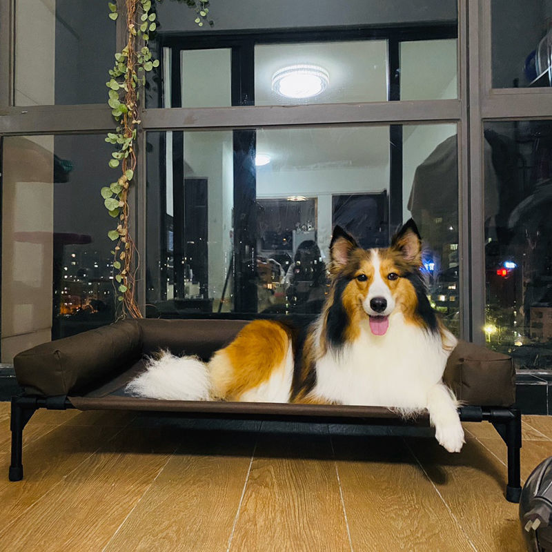 Pet Camp Bed Removable And Washable Moisture-proof Belt Surrounding Border Kennel Pets Fashion