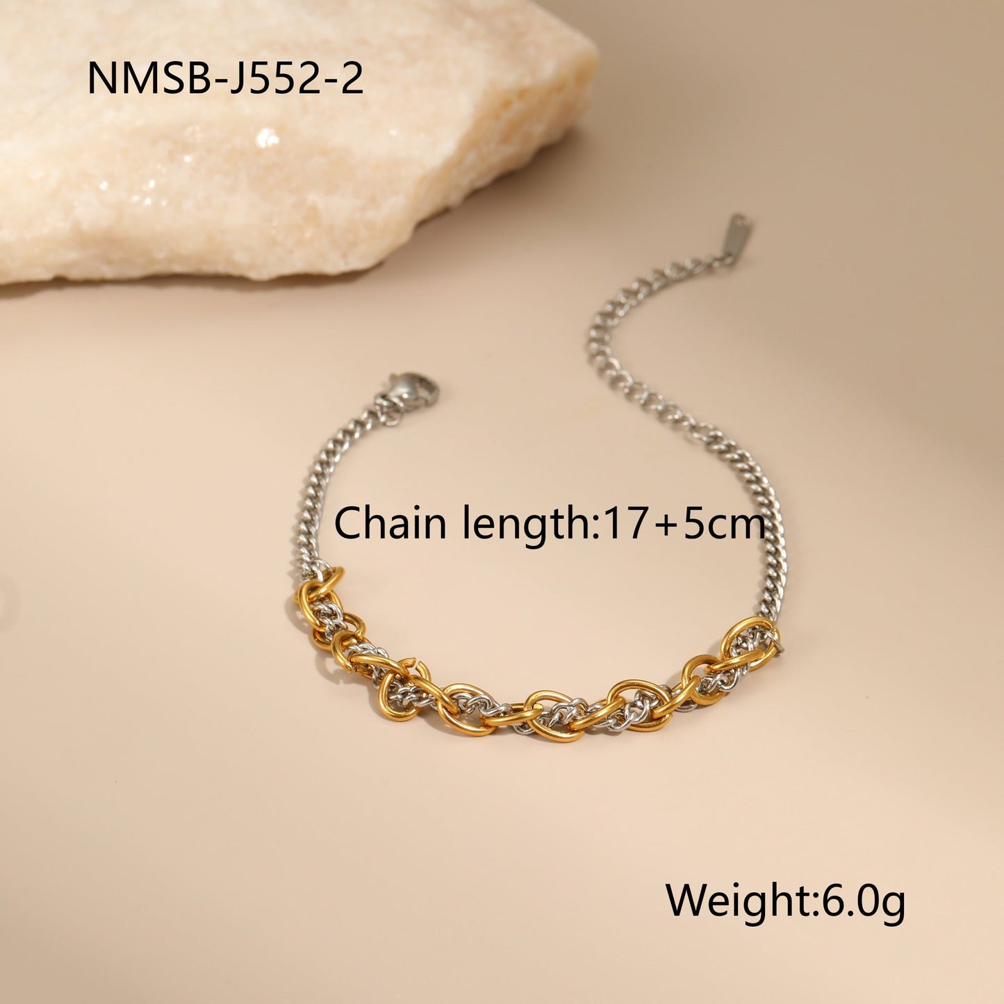 Autumn And Winter New Style Necklaces Gold And Silver Color Matching Earrings Jewelry LadyShow.Store
