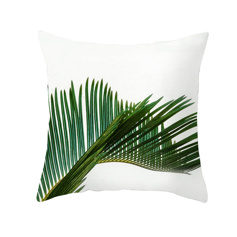 Tropical Plants Pillowcase Decor PearlNestDecor.com