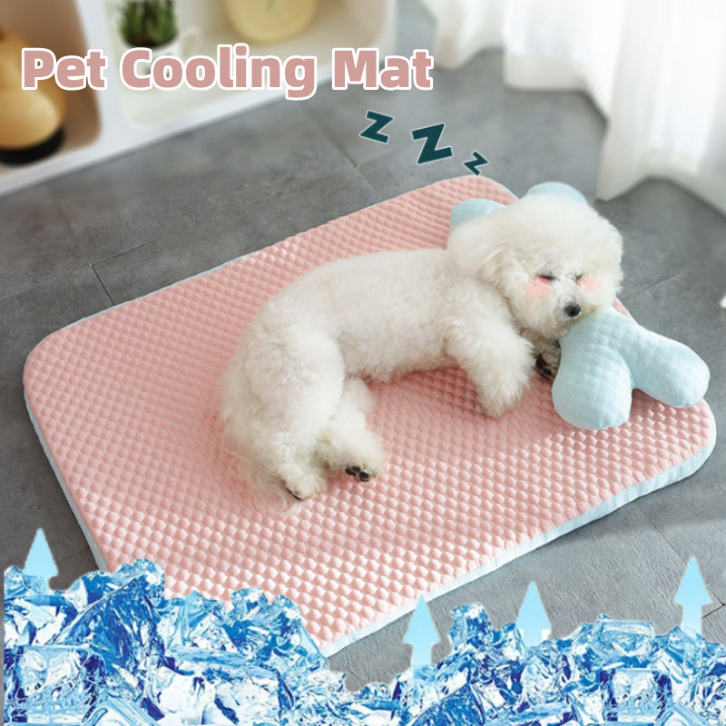 Dog Bed Breathable Cooling Spring Summer Pet Sleeping Mat For Small Medium Dogs Cats Soft Non-slip Dog Kennel Pet Supplies Pet Products Pets Fashion