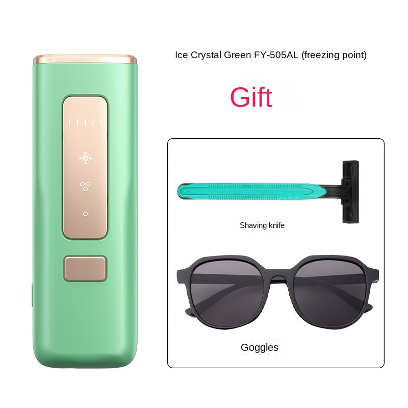 Laser Hair Remover Permanent Freezing Point Sapphire Home Tri Light Beauty