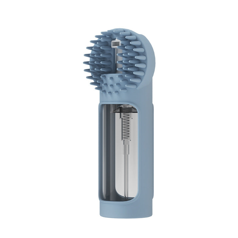 Pet Bath Brush Multifunctional Foam Bath Integrated Silicone Rubbing Bath Brush Cat And Dog Cleaning Artifact Massage Brush Pets Products Pets Fashion