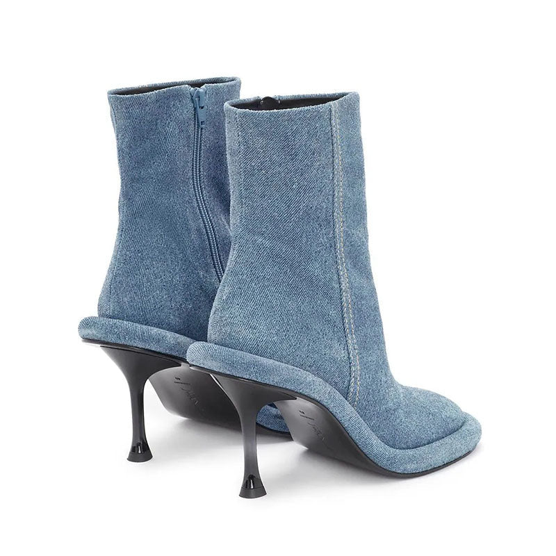 Cowboy Round Toe High Heels Boots LadyShow.Store
