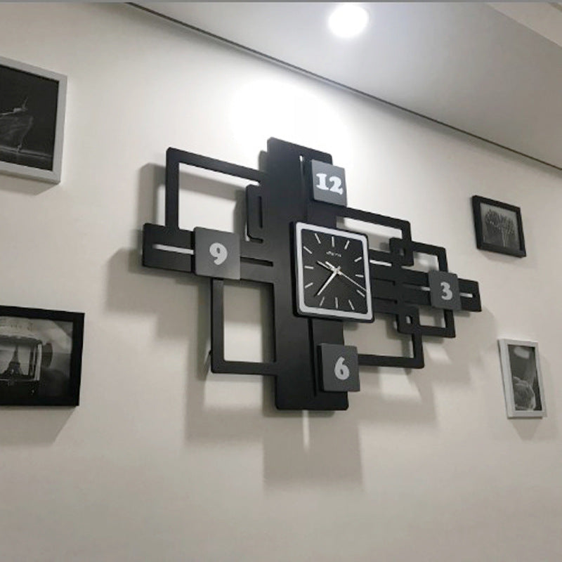 Home Creative Silent Personalized Wall Clock PearlNestDecor.com