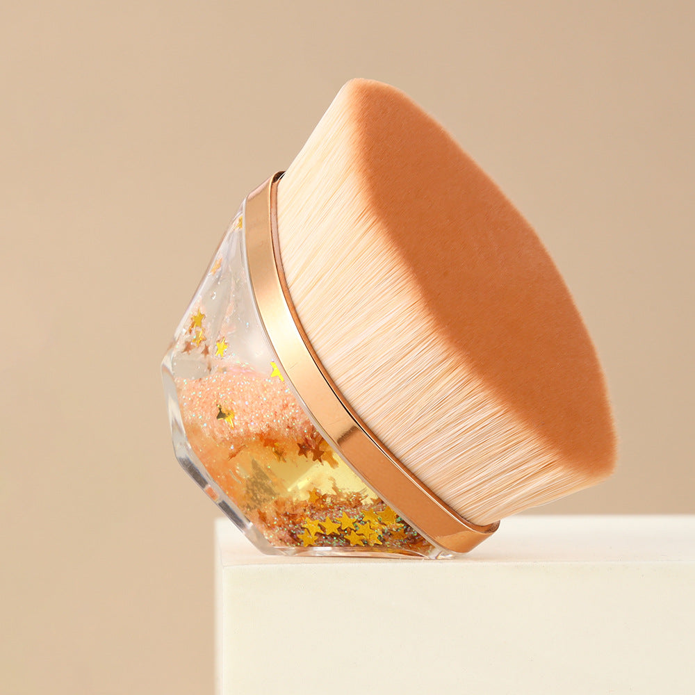 New Petal Makeup Brush With Quicksand Handle CJD2