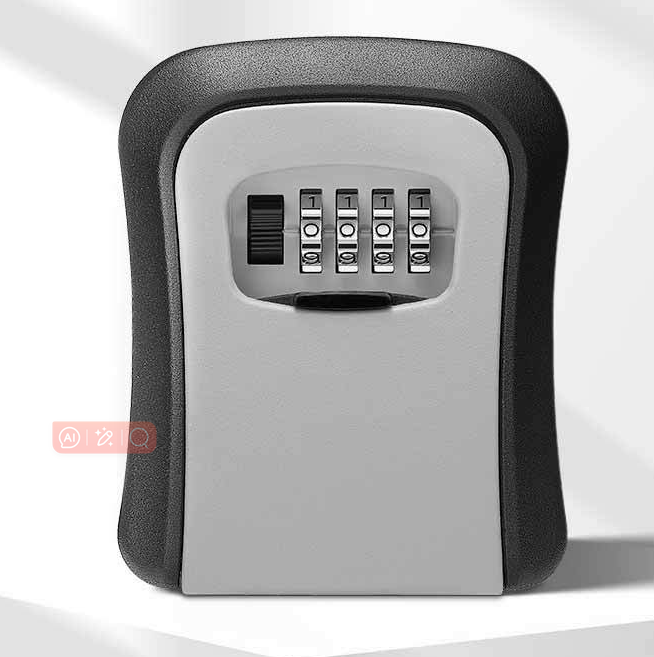 Weatherproof Wall Mounted Zinc Alloy Key Safe Box Pi-Mart