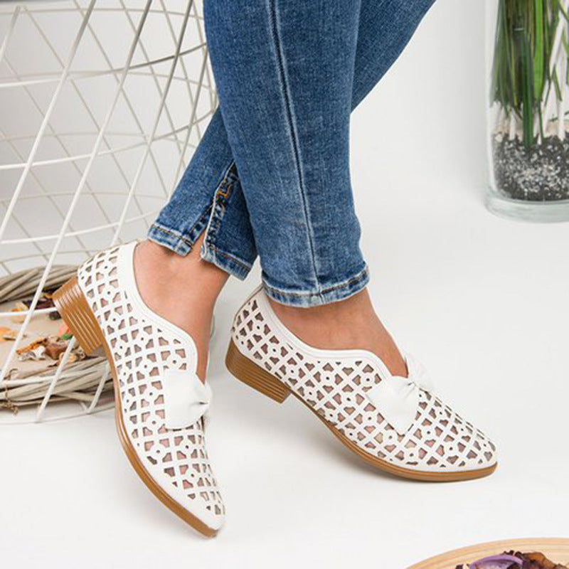 European And American Flat Vulnerable Breathable Ladies Sandals LadyShow.Store