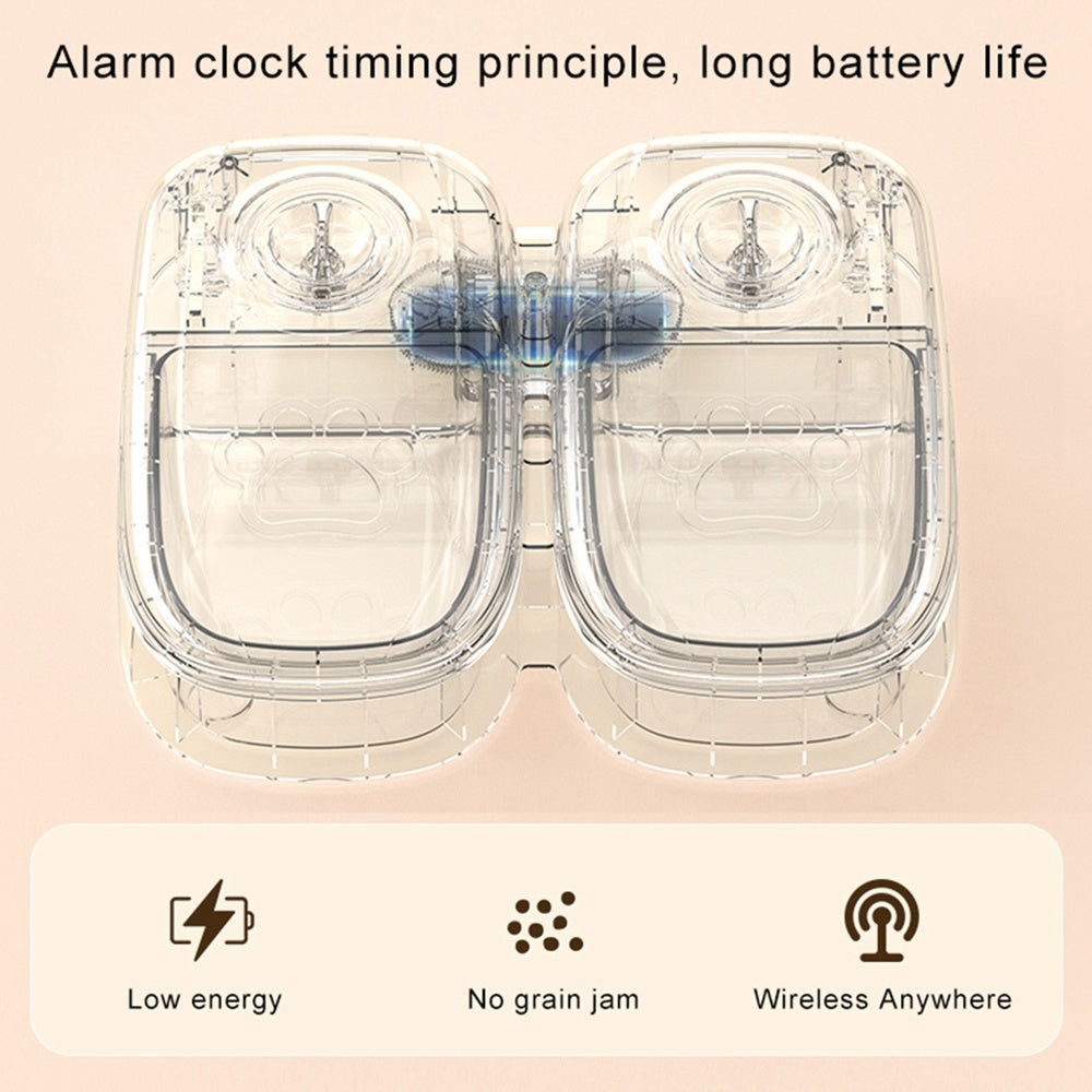 Smart Automatic Pet Food Dispenser Pets Fashion
