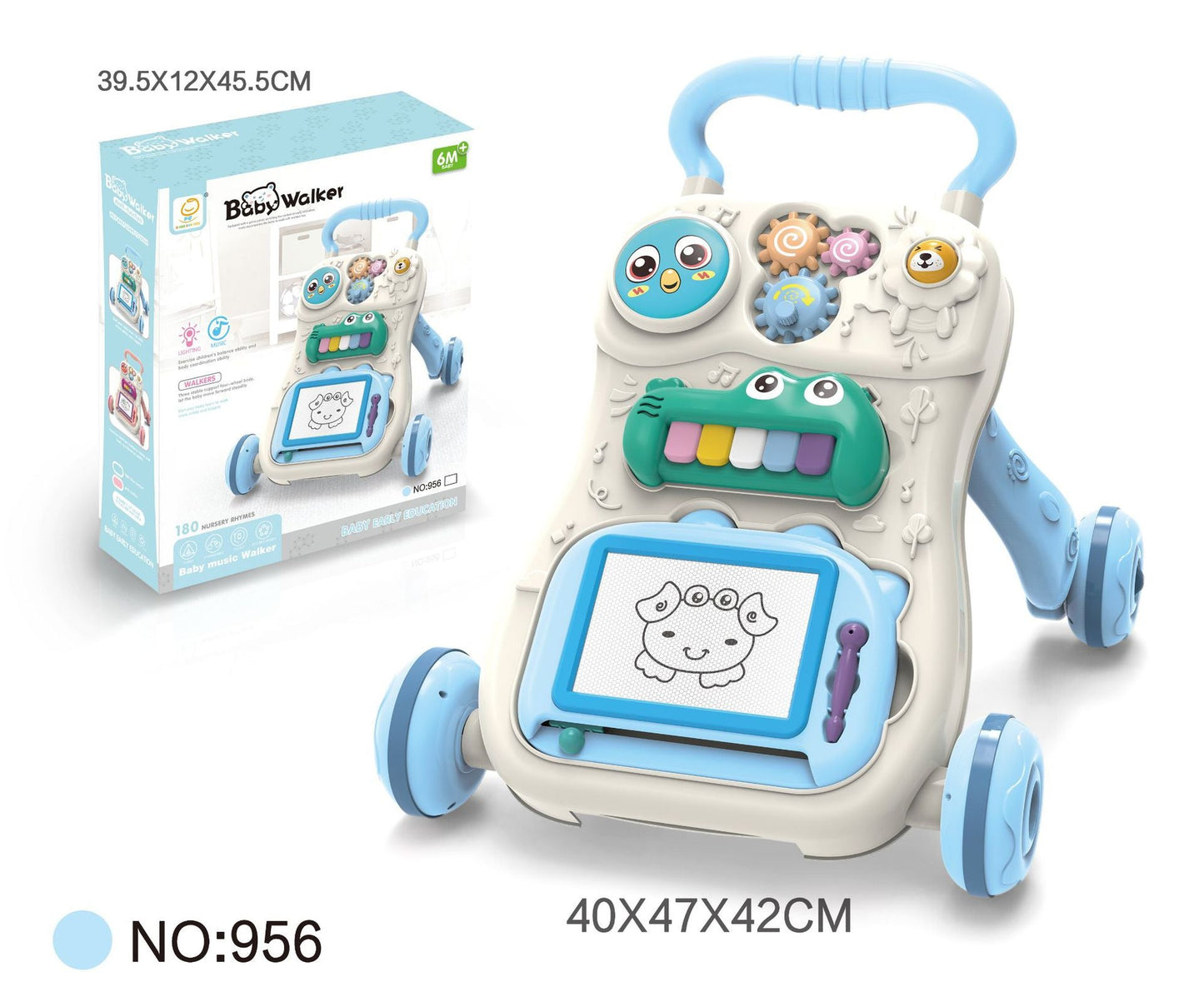 Multifunctional Baby Walker Toy with Music LuxuryLifeWay Online Store