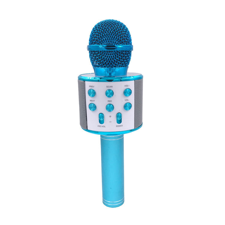 Wireless Bluetooth Colorful Light Microphone CJD2