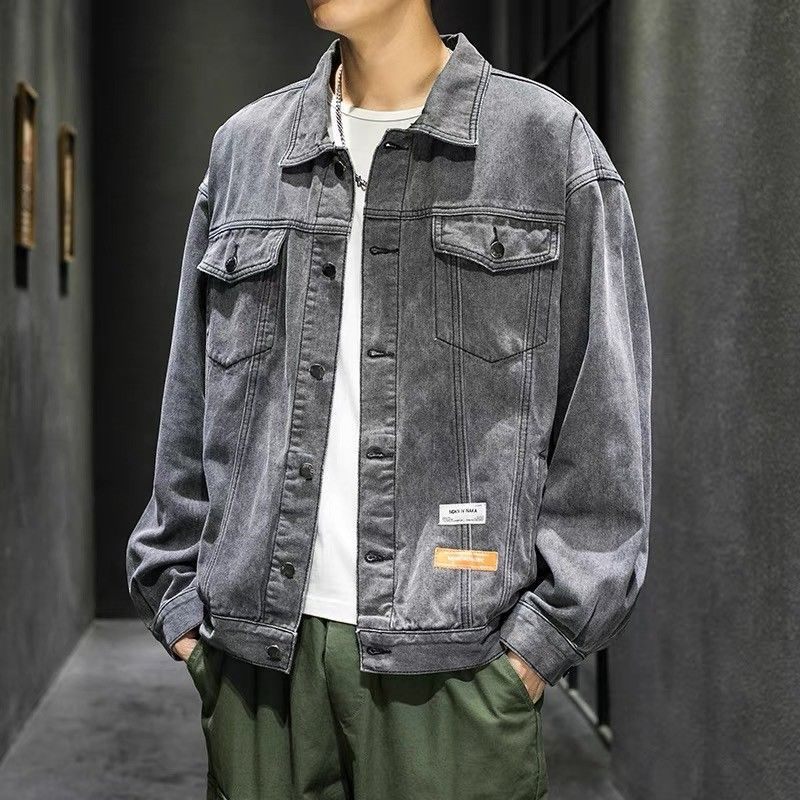 Men's Casual Denim Jacket Pi-Mart