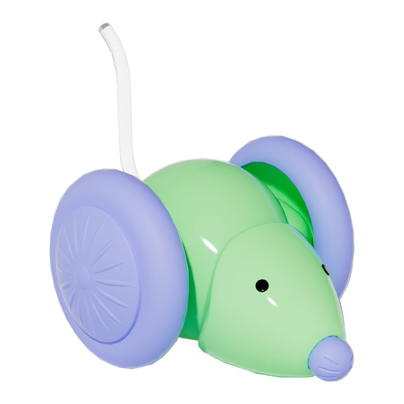 Pet Toys Interactive Cat Toy Electric Mouse Car - Automatic Teaser With Intelligent Obstacle Avoidance Pet Products Pets Fashion