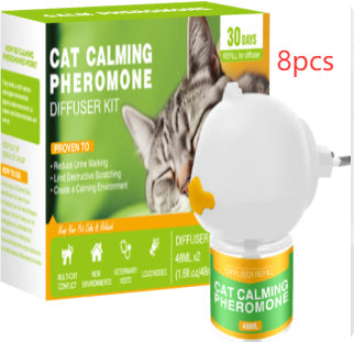 Pet Cat And Dog Anti-stress Mood Soothing Agent Aromatherapy Diffuser Pets Fashion