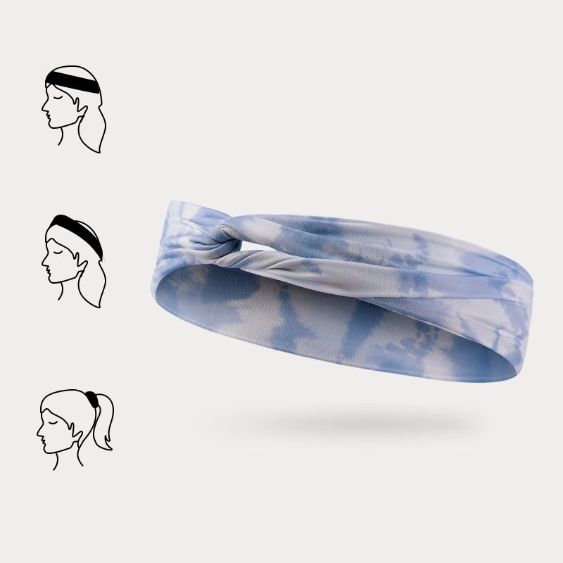 Women's New Summer Running Sweat-absorbing Sports Hairband