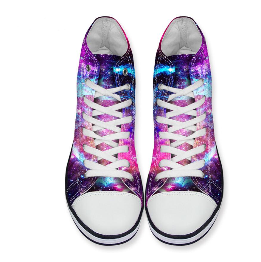 Custom High-Top Canvas Shoes for Adults LadyShow.Store