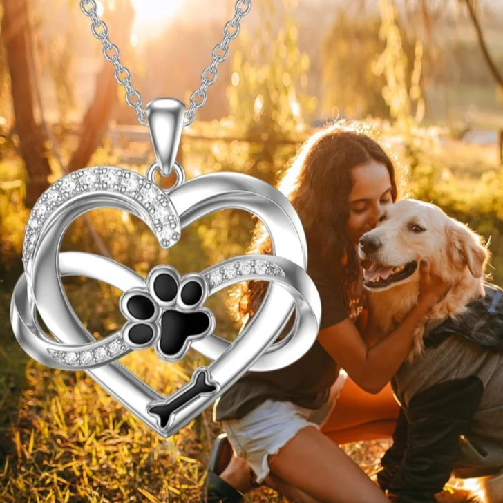 Creative Animal Paw Print Personalized All-match Necklace