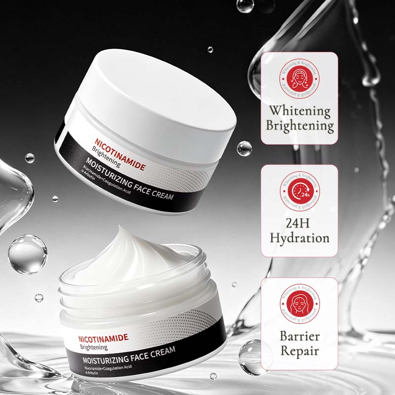 UROSE Nicotinamide Brightening&Moisturizing Face Cream 55g Tri Light Beauty