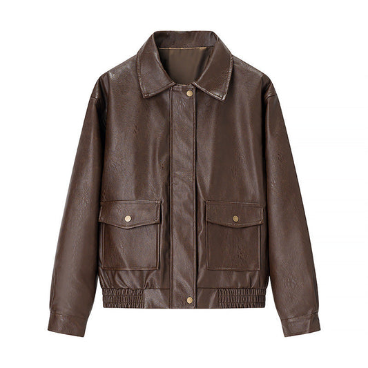 Retro Old Money Style Coat Motorcycle Clothing Jacket Best YouTube Store