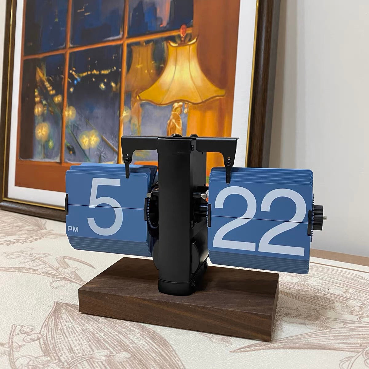 Retro Electronic Automatic Flipping Clock for Home & Office Elevation