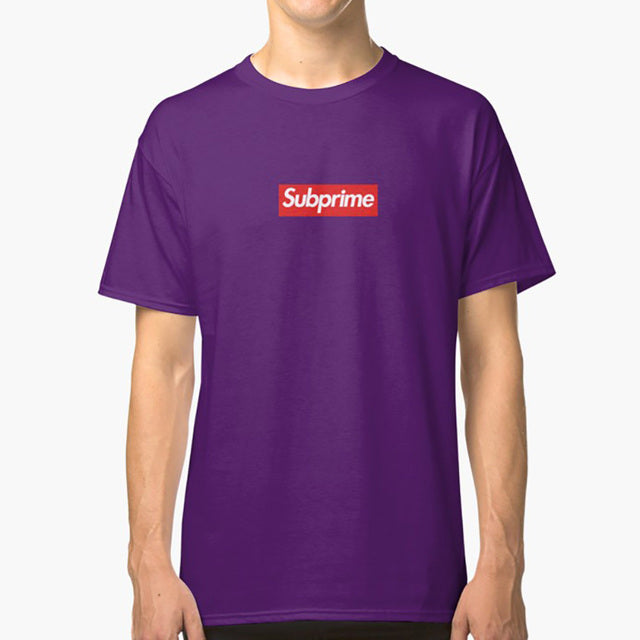 Wallstreetbets Subprime Box Logo T-Shirt Pi-Mart