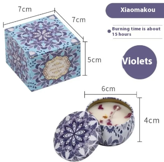Floral Scented Candle Pi-Mart