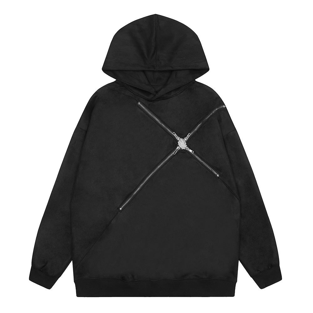 Fashion Hooded Sweatshirt Men's Clothing