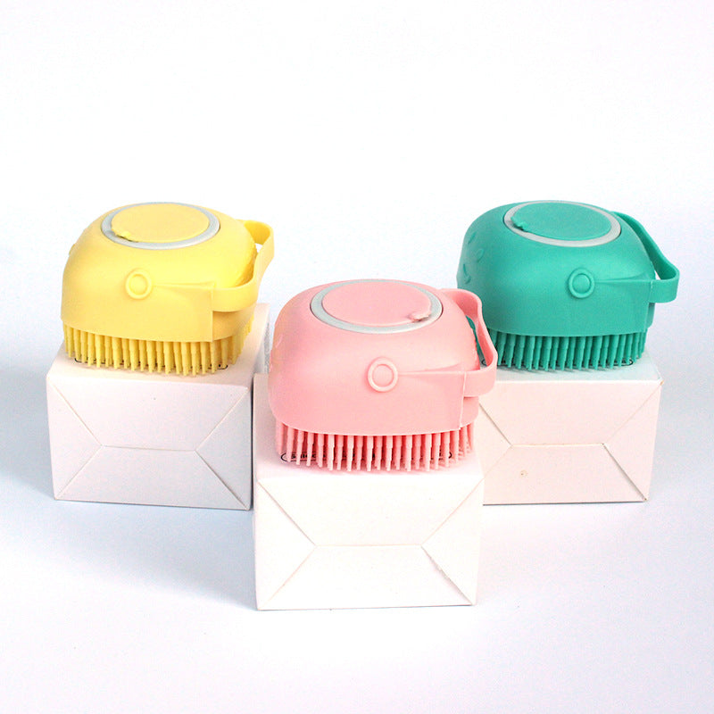 Silicone Dog Bath Brush Pets Fashion
