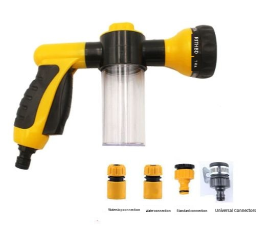 Pet Dog Wash Outdoor, High-Pressure Pet Shower Sprayer Dog Shower Brush And Pet Grooming Comb For Watering Flowers, Car Washing, Pet Bathing LadyShow.Store
