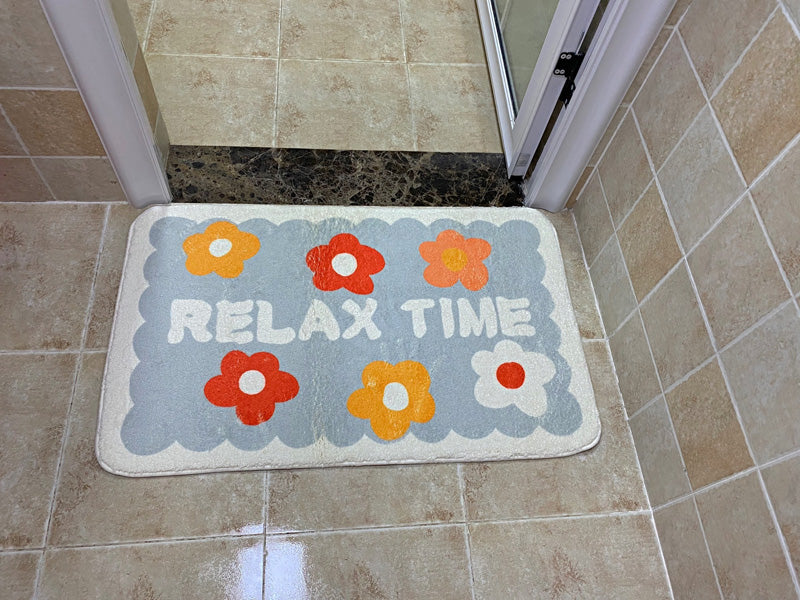 Bathroom Non-slip Mat Household Absorbent Foot Mat