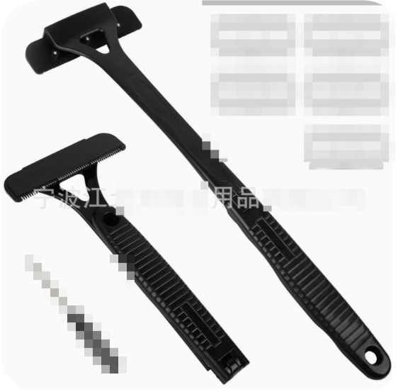 Men's Back Shaver With Foldable Three Head Blade (One Piece) Pi-Mart