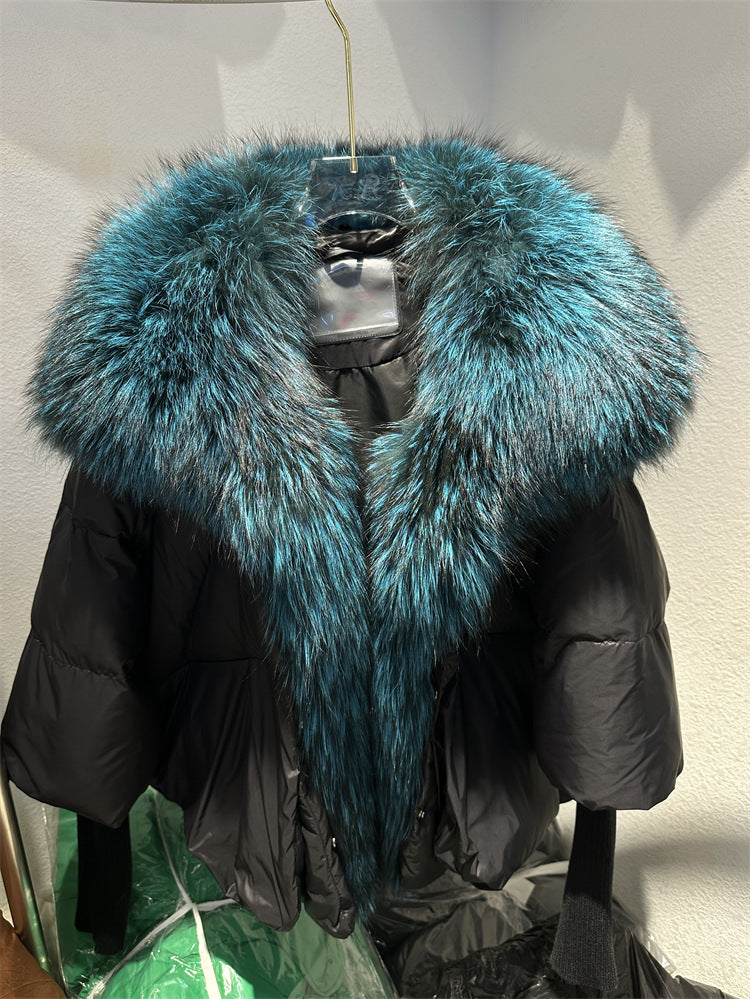 White Duck Down Jacket Niche Design Women's Clothing Best YouTube Store