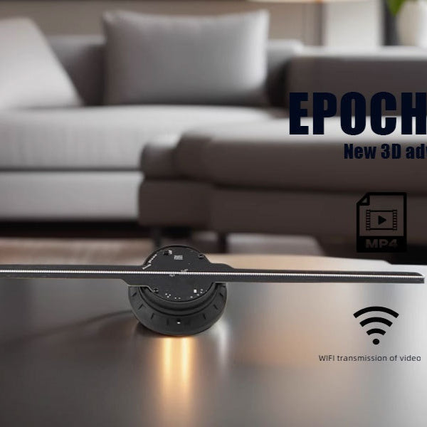 Naked 3D Outdoor Wall-hung Holographic Advertising Machine