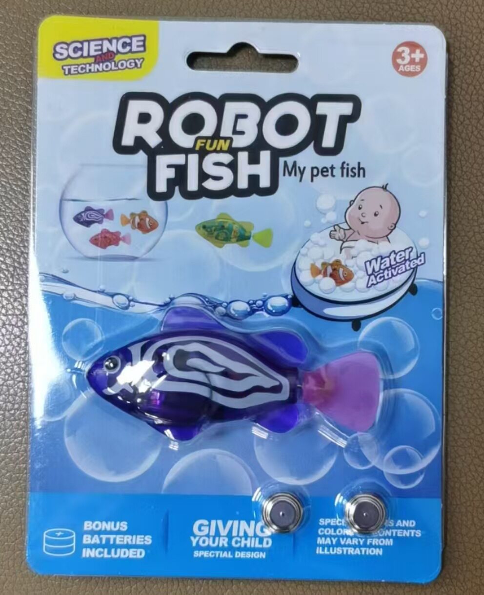 Pet Fish Simulation Light-Activated Clownfish Bathing And Splashing Toy Pets Fashion