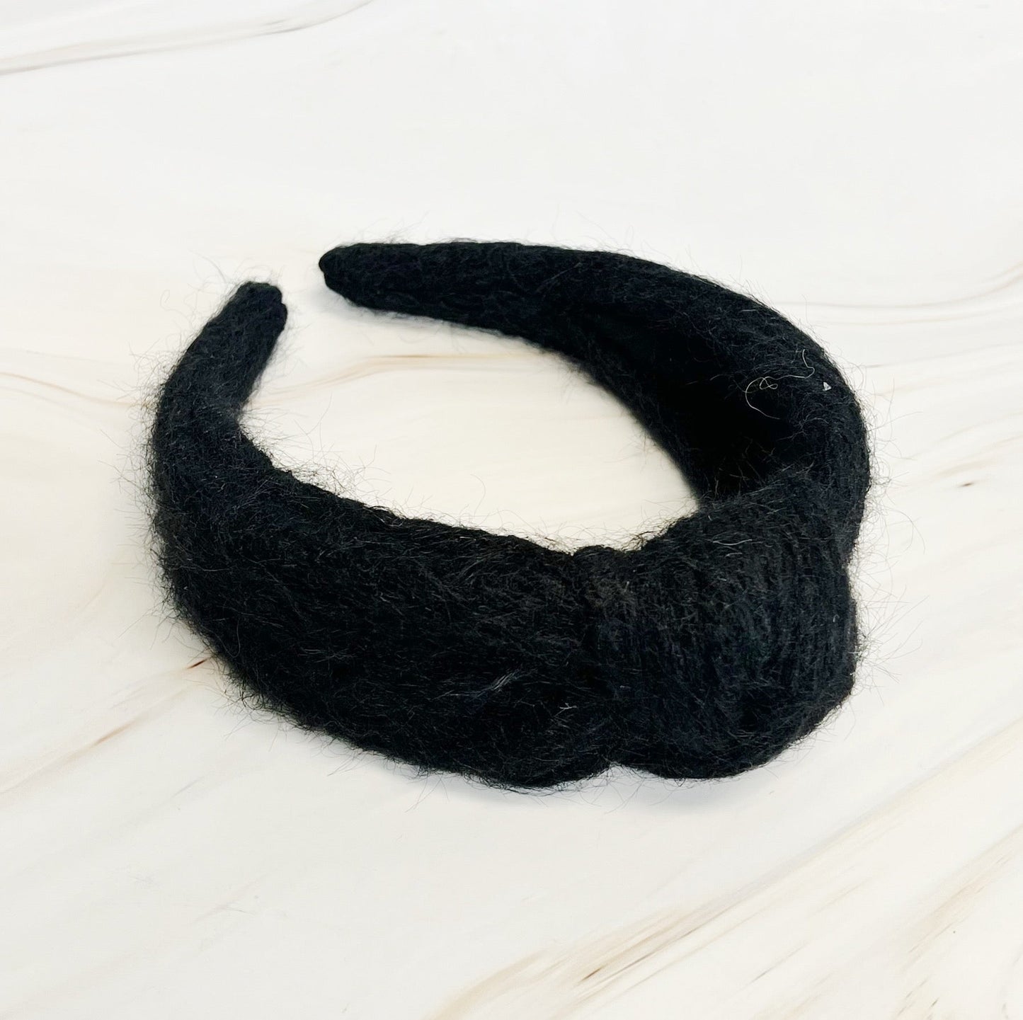 Cabled Knit Knotted Headband LadyShow.Store