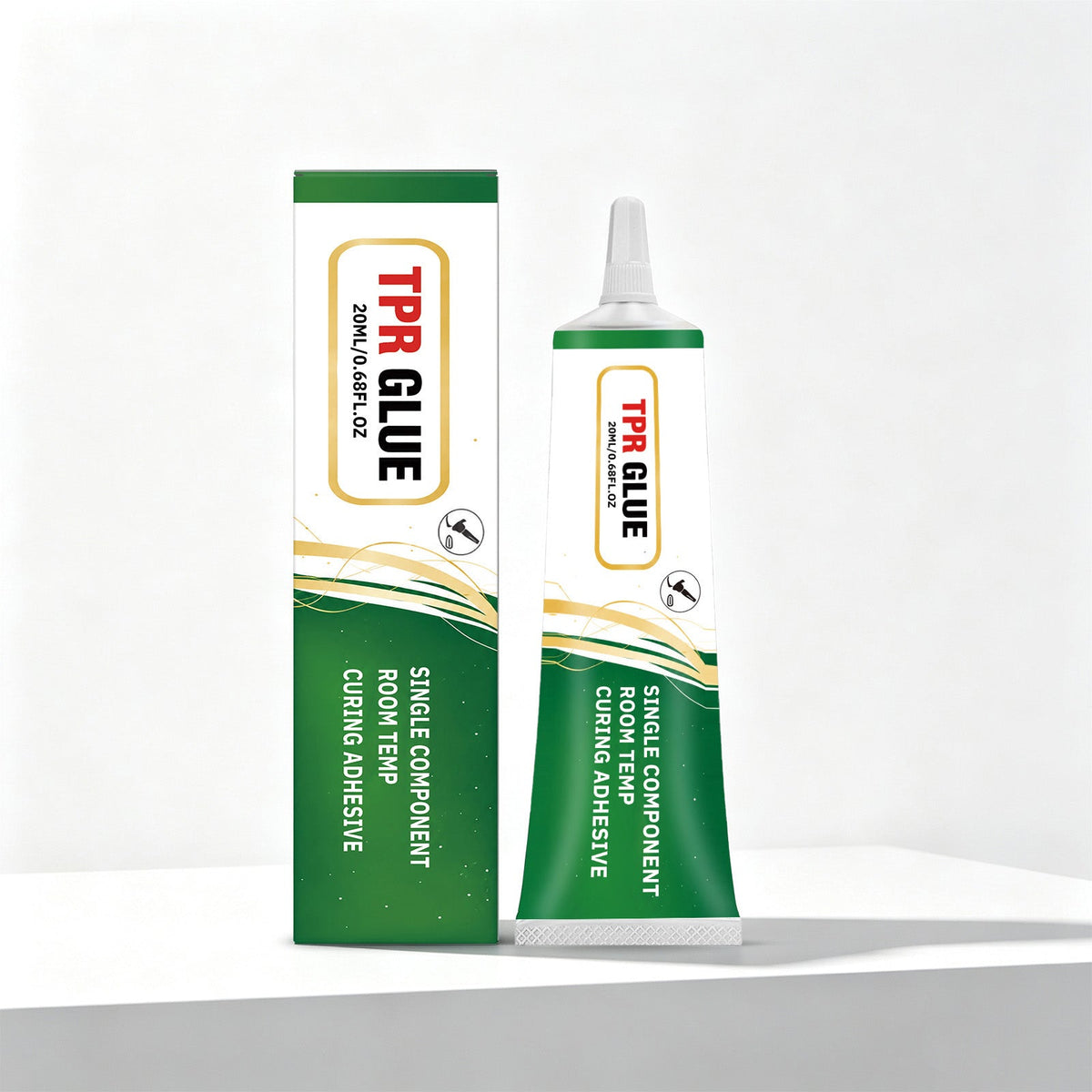 Multi Material Adhesive Suitable For Transparent Adhesive Layer, Flexible Bonding, Convenient Glue Application, Easy To Store Glue Hose, TPR Glue 20ml 1 Box Tri Light Beauty