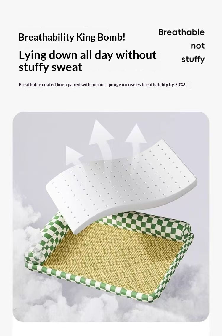 Checkerboard-pattern Cooling Mat Pets Fashion