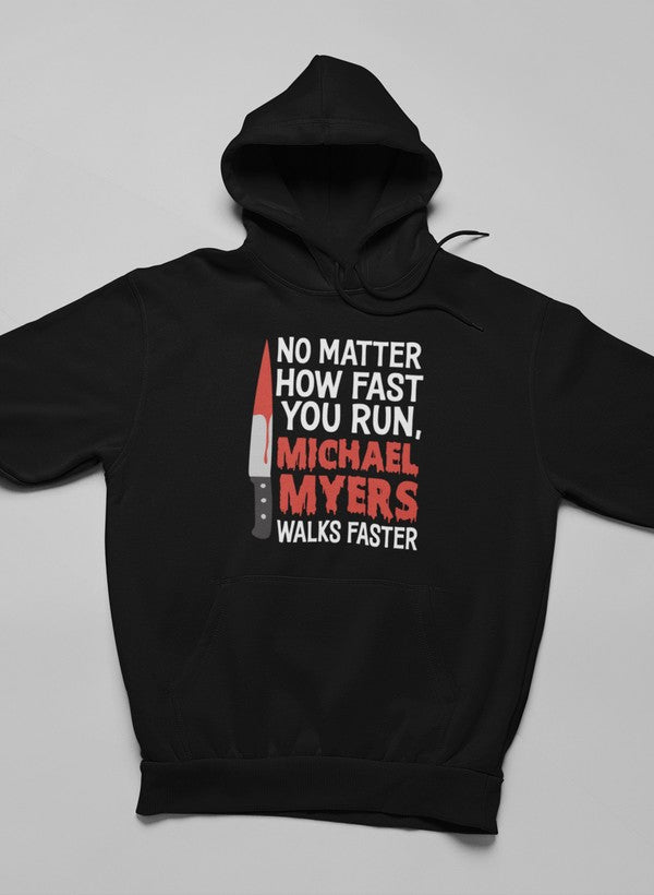 No Matter How Fast You Run Hoodie LuxuryLifeWay Online Store