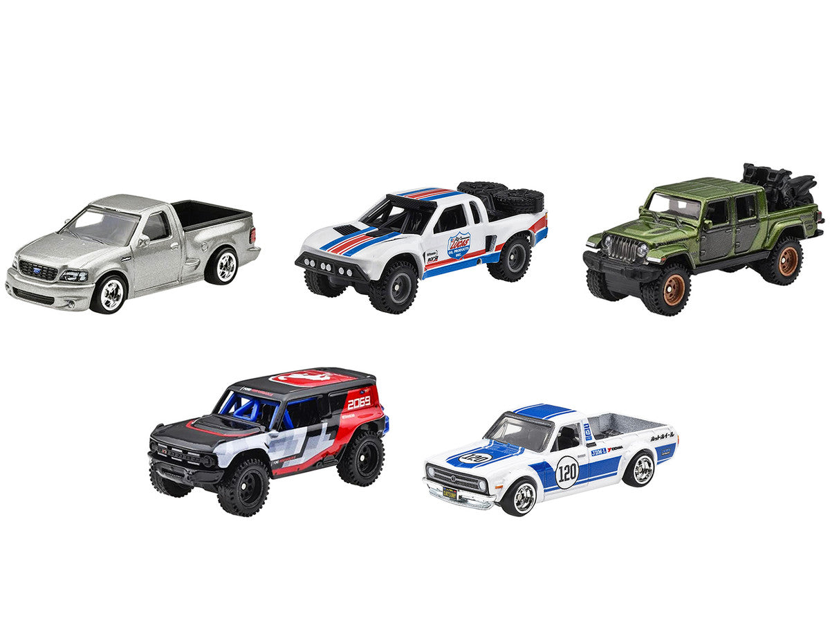 "Hyper Haulers" 5 piece Set "Car Culture" Series Diecast Model Cars by Hot Wheels LuxuryLifeWay Online Store