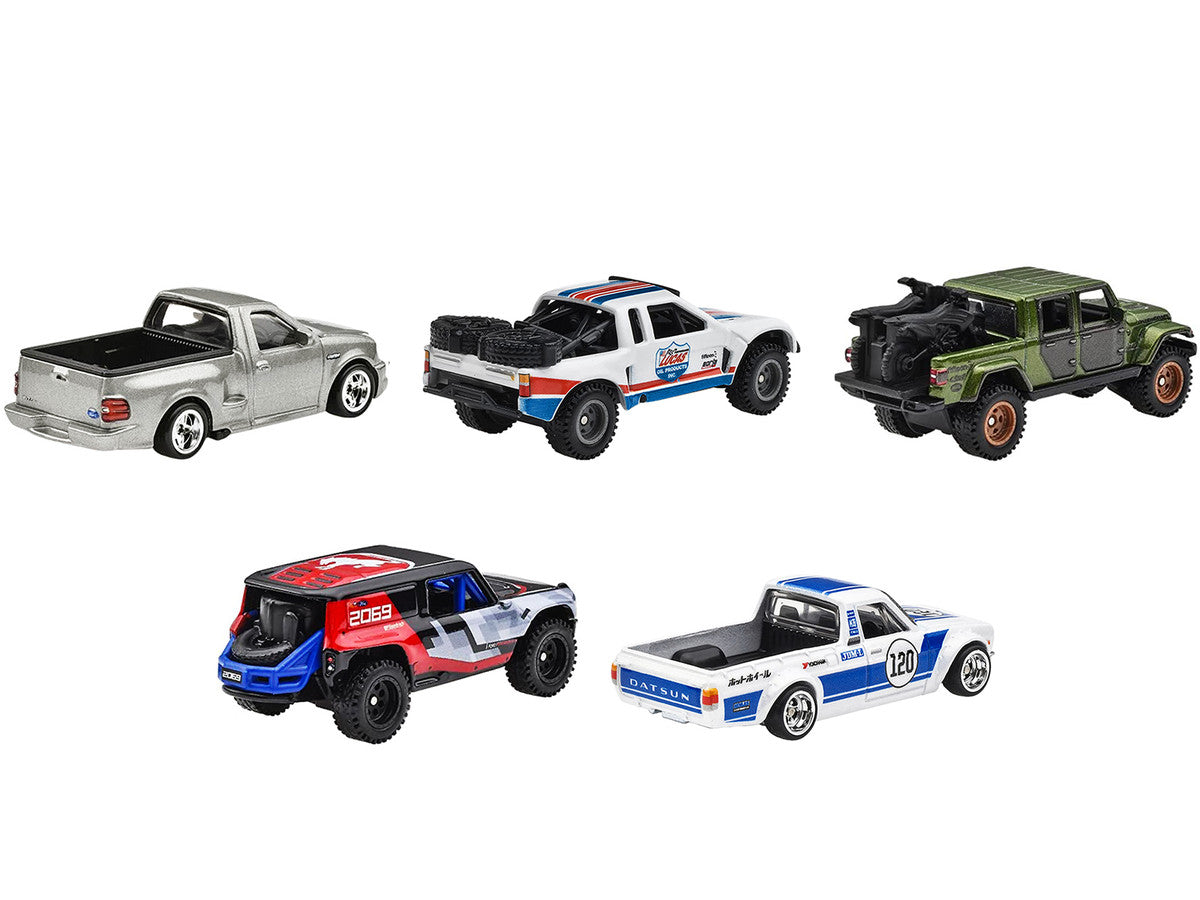 "Hyper Haulers" 5 piece Set "Car Culture" Series Diecast Model Cars by Hot Wheels LuxuryLifeWay Online Store