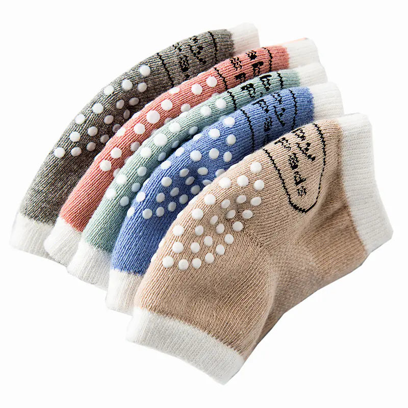 Breathable Cotton Baby Knee Pads and Elbow Socks Set Pi-Mart