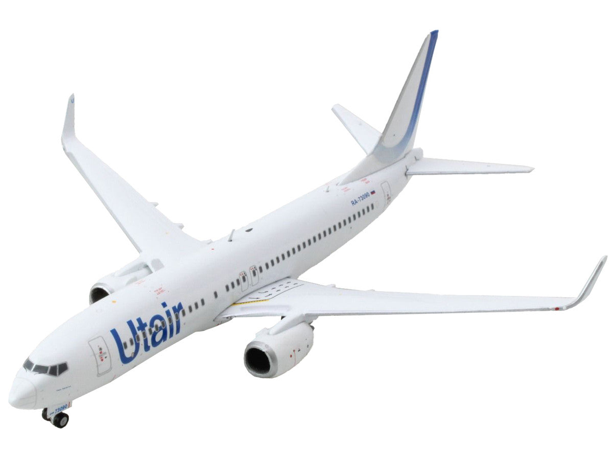 Boeing 737-800 Commercial Aircraft "Utair" White with Blue Tail Stripes 1/400 Diecast Model Airplane by GeminiJets LuxuryLifeWay Online Store