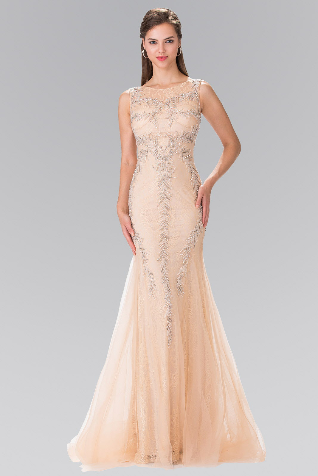 Beaded Lace Mermaid Skirt Dress LuxuryLifeWay Online Store