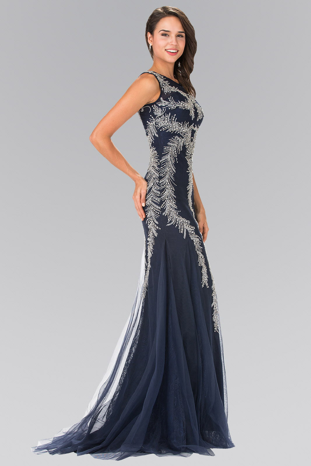 Beaded Lace Mermaid Skirt Dress LuxuryLifeWay Online Store