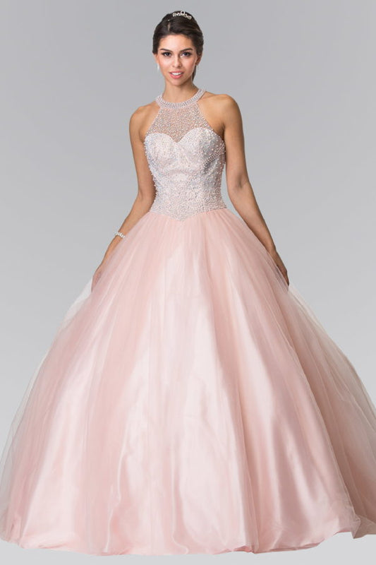 Illusion Sweathearted Tulle Quinceanera Dress LuxuryLifeWay Online Store