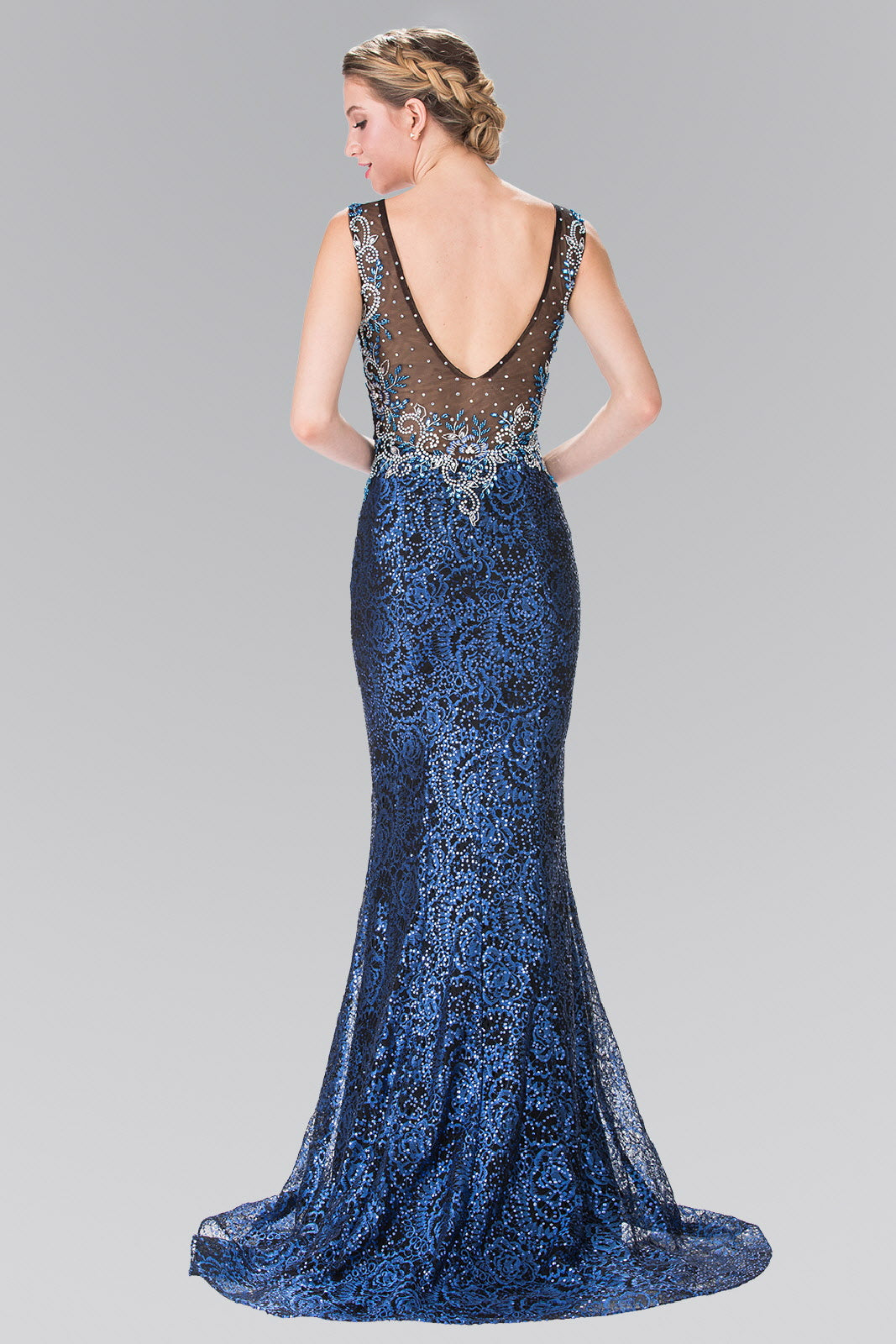Beads Embroidered Sequin Long Dress LuxuryLifeWay Online Store