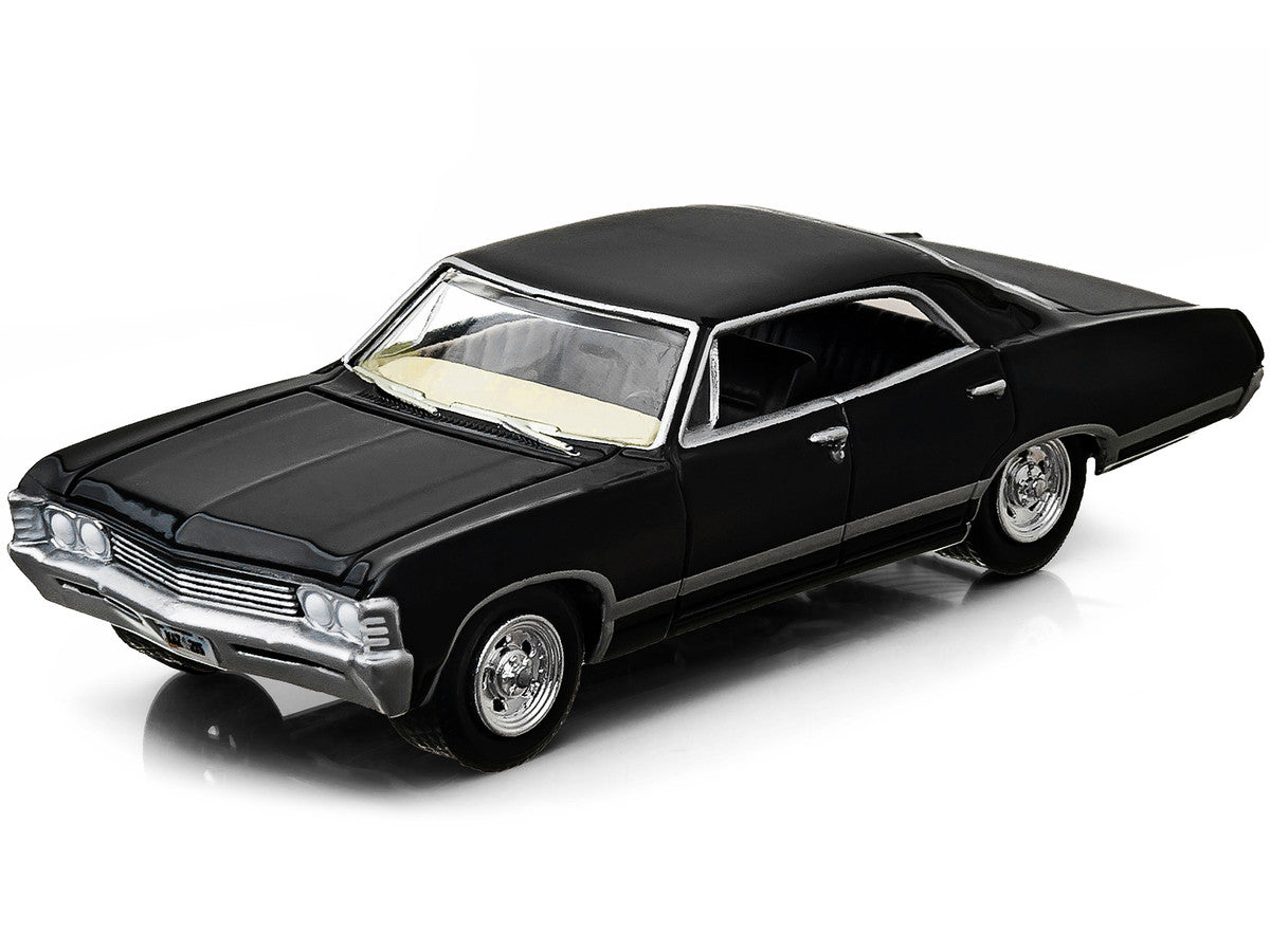 1967 Chevrolet Impala Sport Sedan Tuxedo Black "Hobby Exclusive" 1/64 Diecast Model Car by Greenlight LuxuryLifeWay Online Store