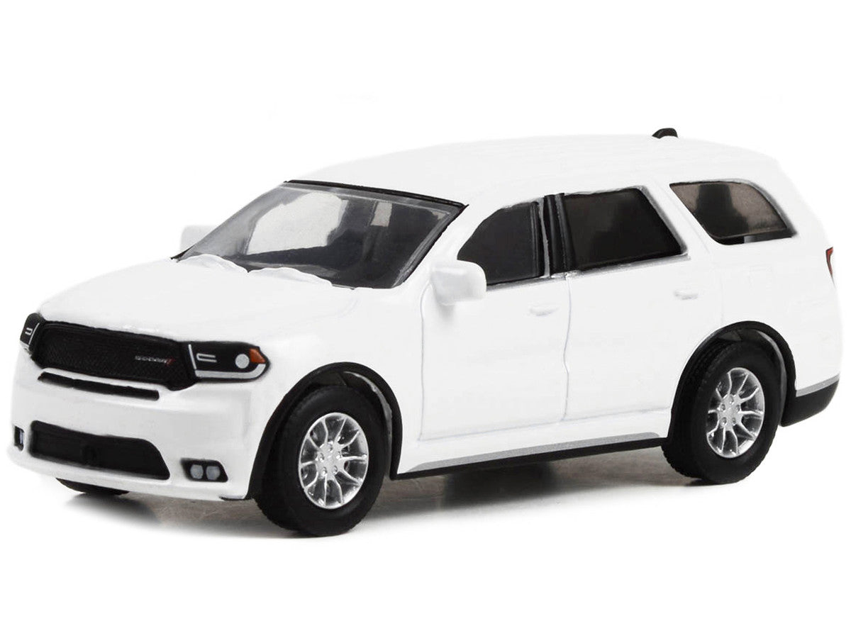 2022 Dodge Durango Pursuit Police Car White "Hot Pursuit" "Hobby Exclusive" Series 1/64 Diecast Model Car by Greenlight LuxuryLifeWay Online Store