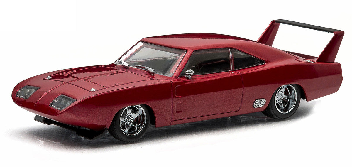 Dom's 1969 Dodge Charger Daytona Maroon "Fast and Furious 6" Movie (2013) 1/43 Diecast Model Car by Greenlight LuxuryLifeWay Online Store