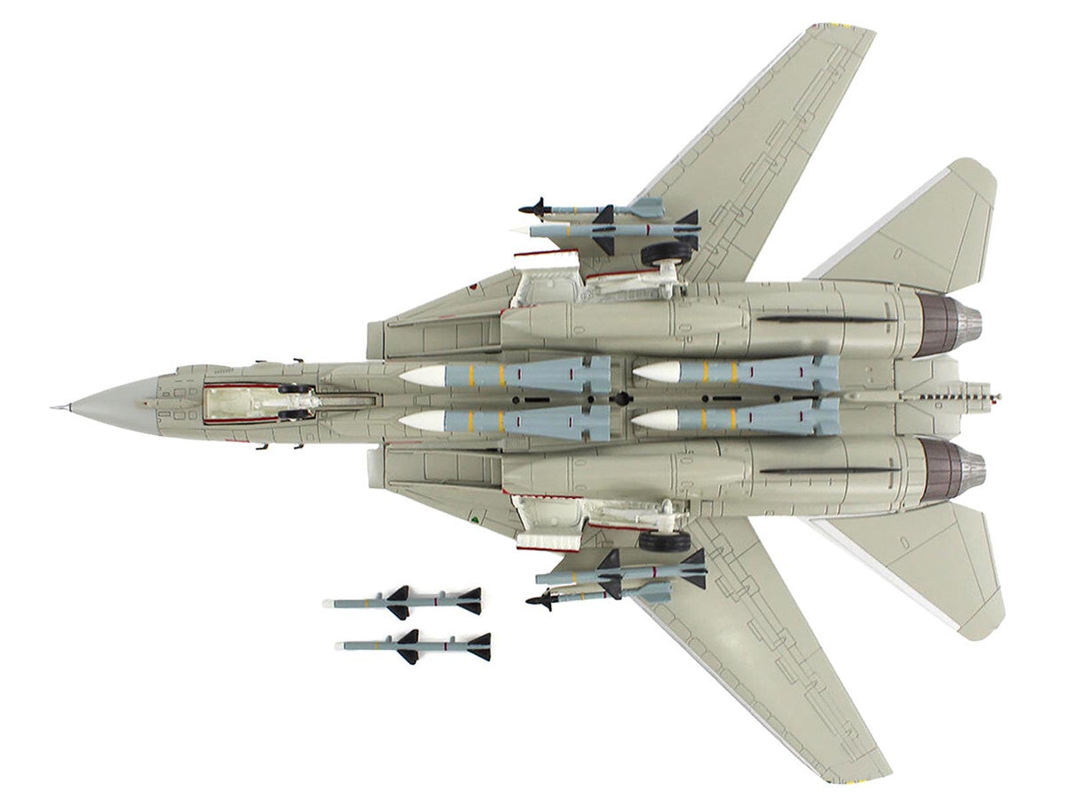 Grumman F-14A Tomcat Fighter Aircraft "Bandit Rogue Nation" United States Navy "Air Power Series" 1/72 Diecast Model by Hobby Master LuxuryLifeWay Online Store