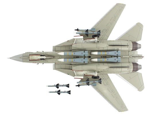 Grumman F-14A Tomcat Fighter Aircraft "Bandit Rogue Nation" United States Navy "Air Power Series" 1/72 Diecast Model by Hobby Master LuxuryLifeWay Online Store